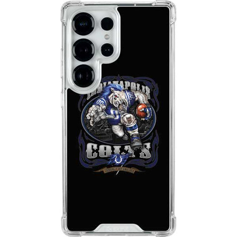 Liquid Blue NFL Indianapolis Colts Running Back Galaxy S25 Ultra Clear Case