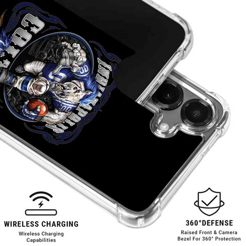 Liquid Blue NFL Indianapolis Colts Running Back Galaxy S26 Plus Clear Case