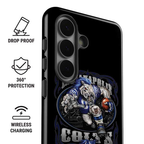 Liquid Blue NFL Indianapolis Colts Running Back Galaxy S26 Plus Impact Case