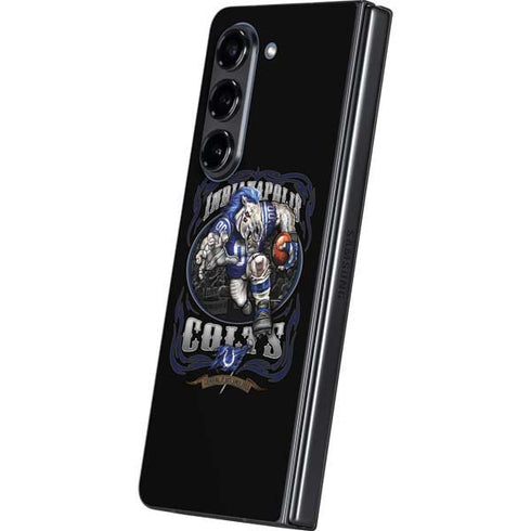 Liquid Blue NFL Indianapolis Colts Running Back Galaxy Z Fold5 5G Skin