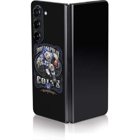 Liquid Blue NFL Indianapolis Colts Running Back Galaxy Z Fold5 5G Skin