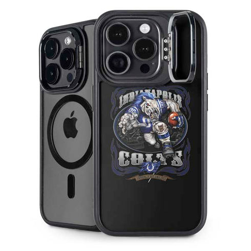 Liquid Blue NFL Indianapolis Colts Running Back iPhone 14 Pro Max Kickstand Case