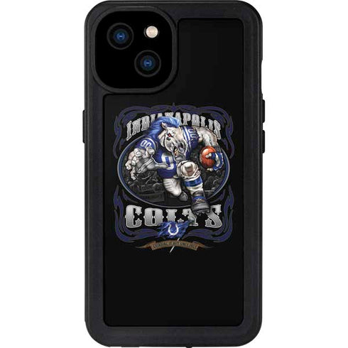 Liquid Blue NFL Indianapolis Colts Running Back iPhone 15 Plus Waterproof Case