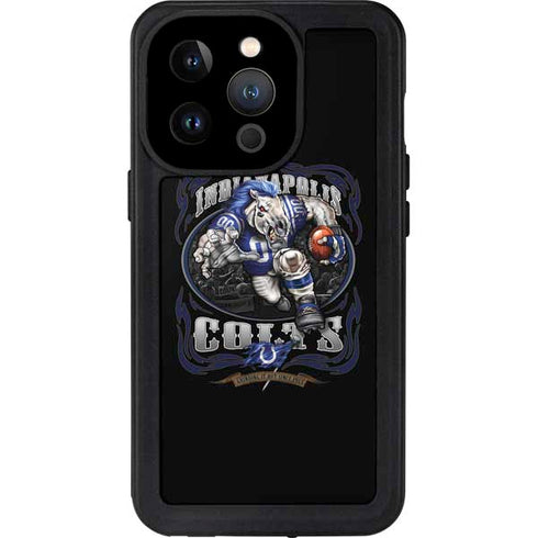 Liquid Blue NFL Indianapolis Colts Running Back iPhone 15 Pro Waterproof Case