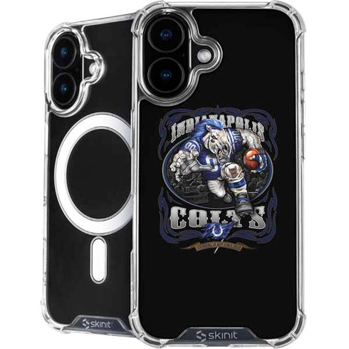 Liquid Blue NFL Indianapolis Colts Running Back iPhone 16 MagSafe Case