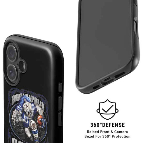 Liquid Blue NFL Indianapolis Colts Running Back iPhone 16 Magsafe Impact Case