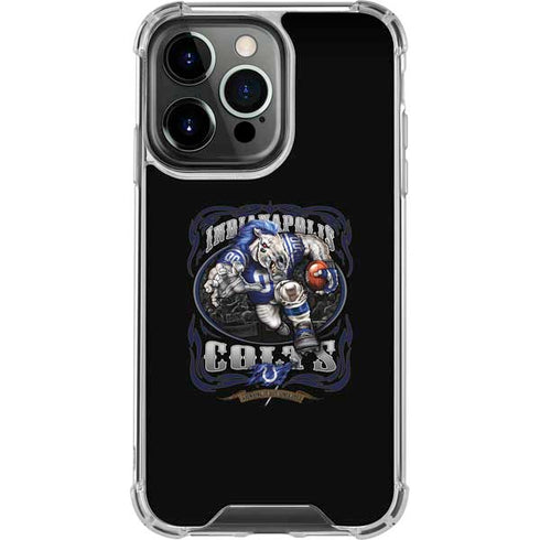 Liquid Blue NFL Indianapolis Colts Running Back iPhone 16 Pro Clear Case