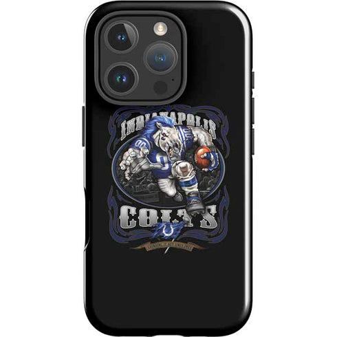 Liquid Blue NFL Indianapolis Colts Running Back iPhone 16 Pro Impact Case