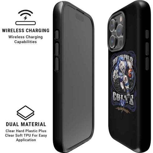 Liquid Blue NFL Indianapolis Colts Running Back iPhone 16 Pro Magsafe Impact Case