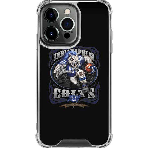 Liquid Blue NFL Indianapolis Colts Running Back iPhone 16 Pro Max Clear Case