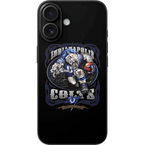 Liquid Blue NFL Indianapolis Colts Running Back iPhone 16 Skin
