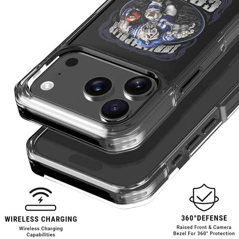 Liquid Blue NFL Indianapolis Colts Running Back iPhone 18 Pro Clear Case