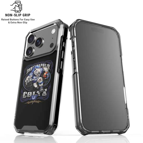 Liquid Blue NFL Indianapolis Colts Running Back iPhone 18 Pro Clear Case