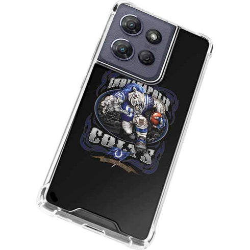Liquid Blue NFL Indianapolis Colts Running Back Moto G 5G (2025) Clear Case