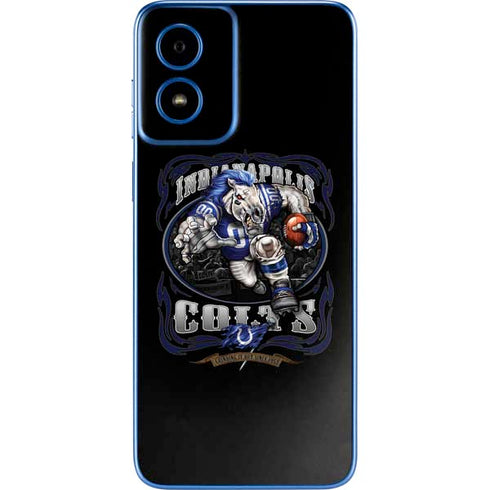 Liquid Blue NFL Indianapolis Colts Running Back Moto G Play 4G (2024) Skin