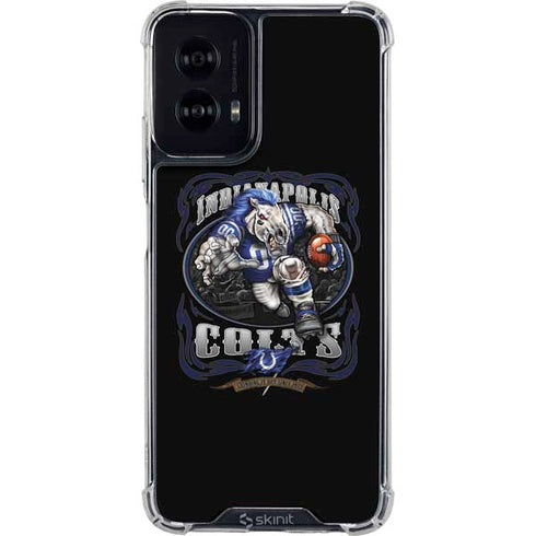 Liquid Blue NFL Indianapolis Colts Running Back Moto G Power 5G (2024) Clear Case