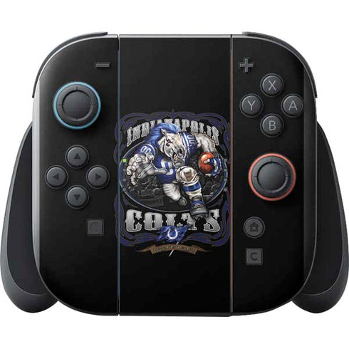 Liquid Blue NFL Indianapolis Colts Running Back Nintendo Switch 2 (2025) with Joy-Con Skin