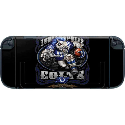 Liquid Blue NFL Indianapolis Colts Running Back Nintendo Switch 2 (2025) with Joy-Con Skin