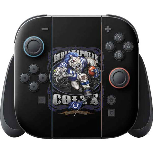 Liquid Blue NFL Indianapolis Colts Running Back Nintendo Switch 2 (2025) Joy-Con Controller Skin