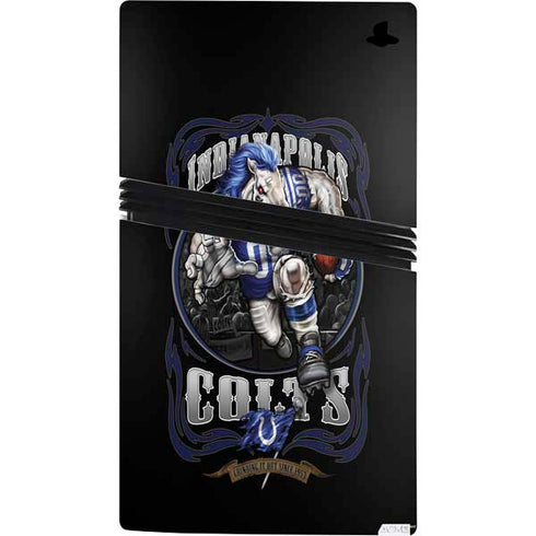 Liquid Blue NFL Indianapolis Colts Running Back PS5 Pro Bundle Skin