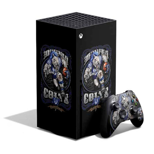 Liquid Blue NFL Indianapolis Colts Running Back XBox Series X Digital Edition Bundle Skin