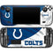 NFL Indianapolis Colts Steam Deck Handheld Gaming Computer Skin