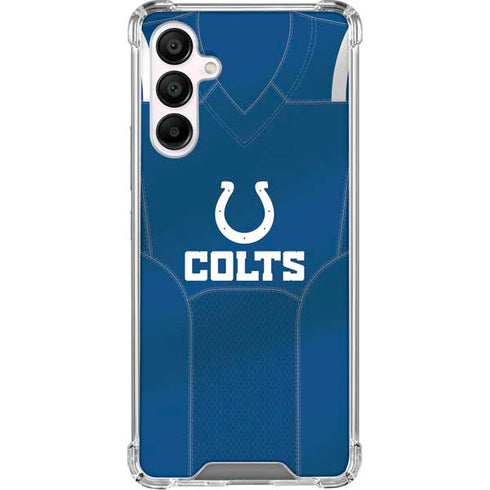 NFL Indianapolis Colts Team Jersey Galaxy A16 5G Clear Case
