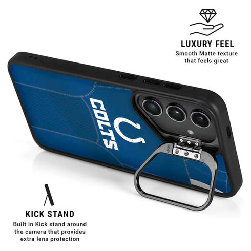 NFL Indianapolis Colts Team Jersey Galaxy S24 FE Kickstand Case