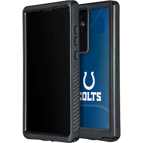 NFL Indianapolis Colts Team Jersey Galaxy S24 Ultra Waterproof Case