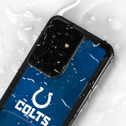 NFL Indianapolis Colts Team Jersey Galaxy S24 Ultra Waterproof Case