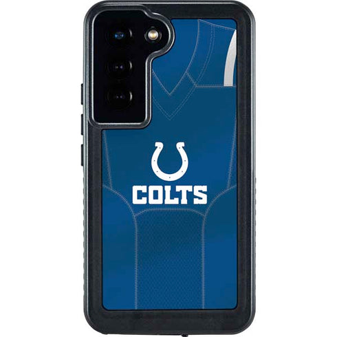 NFL Indianapolis Colts Team Jersey Galaxy S24 Waterproof Case