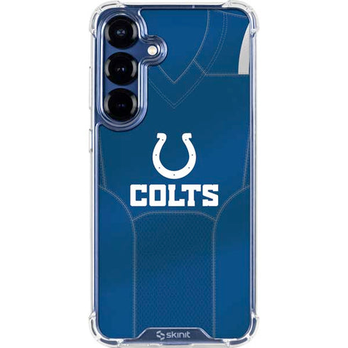 NFL Indianapolis Colts Team Jersey Galaxy S25 Plus Clear Case