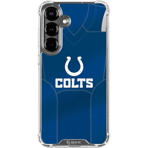 NFL Indianapolis Colts Team Jersey Galaxy S26 Clear Case