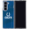 NFL Indianapolis Colts Team Jersey Galaxy Z Fold5 5G Clear Case