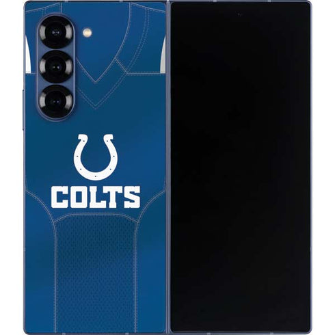 NFL Indianapolis Colts Team Jersey Galaxy Z Fold6 Skin