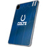 NFL Indianapolis Colts Team Jersey iPad Pro 11in (2024) Clear Case