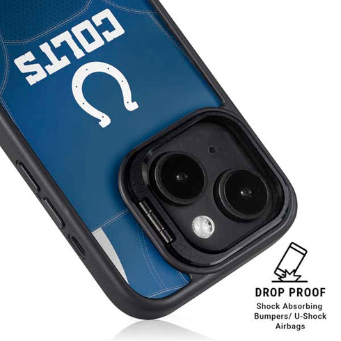 NFL Indianapolis Colts Team Jersey iPhone 15 Kickstand Case