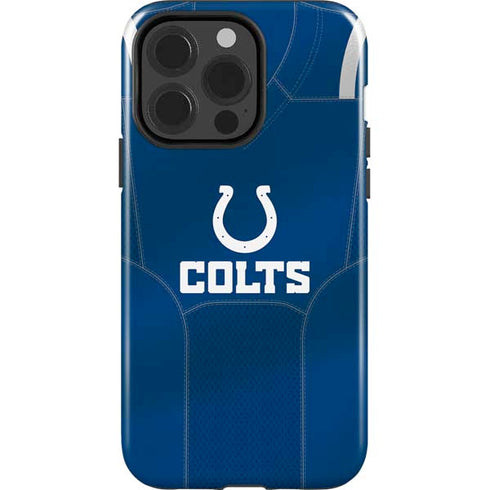 NFL Indianapolis Colts Team Jersey iPhone 15 Pro Impact Case