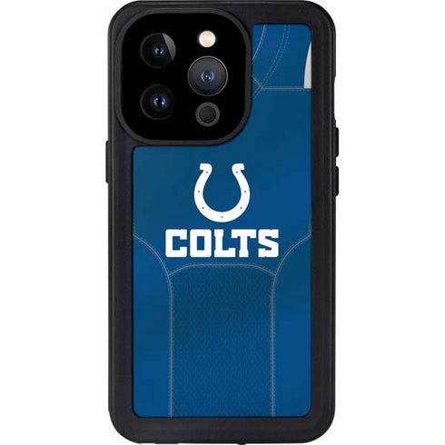 NFL Indianapolis Colts Team Jersey iPhone 15 Pro Waterproof Case