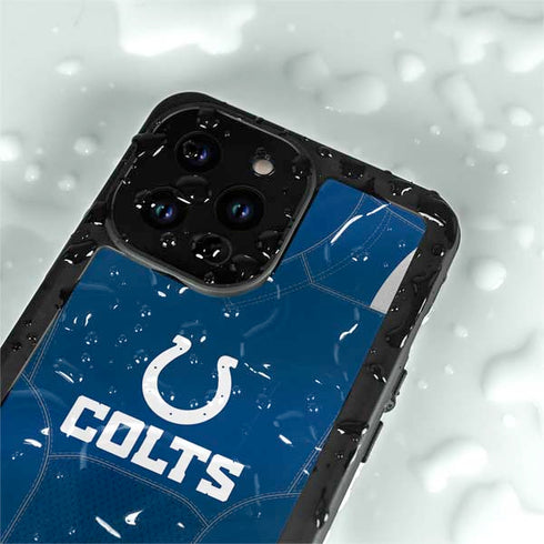 NFL Indianapolis Colts Team Jersey iPhone 15 Pro Waterproof Case