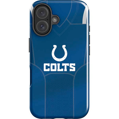 NFL Indianapolis Colts Team Jersey iPhone 16 Impact Case