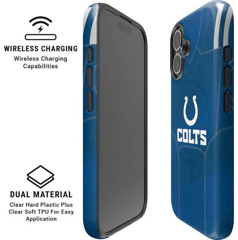 NFL Indianapolis Colts Team Jersey iPhone 16 Magsafe Impact Case