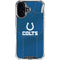 NFL Indianapolis Colts Team Jersey iPhone 16 Plus Clear Case