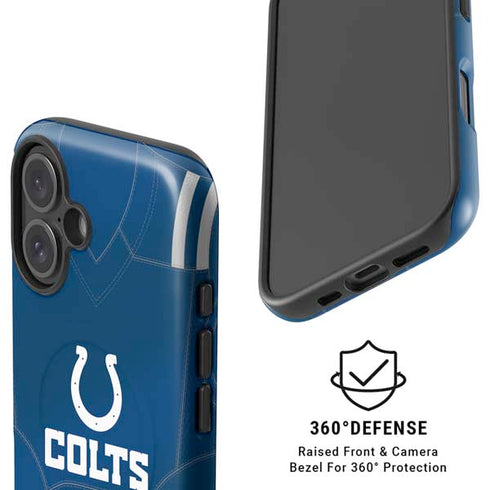 NFL Indianapolis Colts Team Jersey iPhone 16 Plus Magsafe Impact Case
