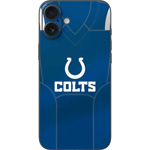 NFL Indianapolis Colts Team Jersey iPhone 16 Plus Skin