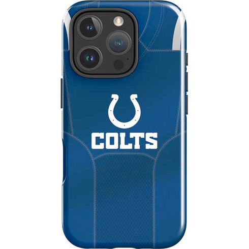 NFL Indianapolis Colts Team Jersey iPhone 16 Pro Max Impact Case