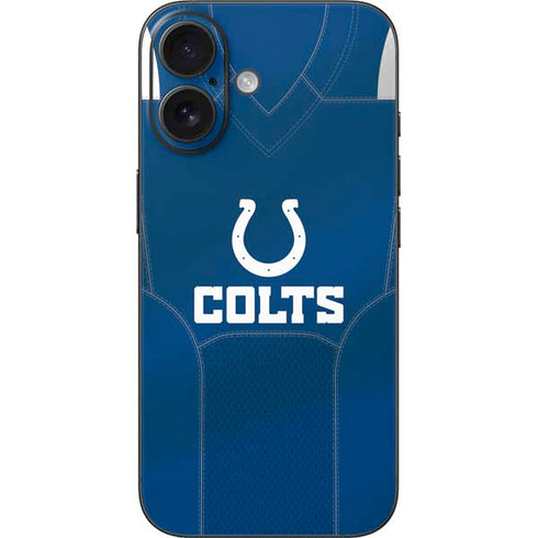 NFL Indianapolis Colts Team Jersey iPhone 16 Skin