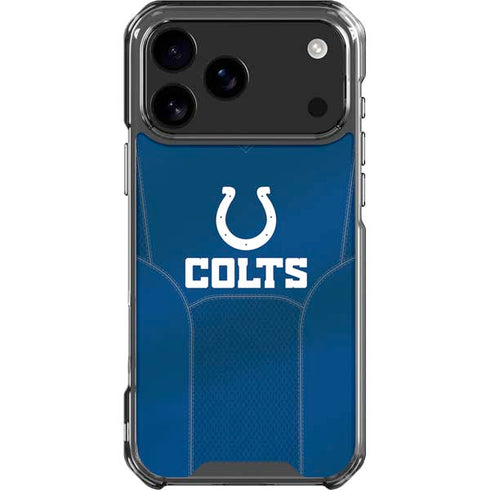 NFL Indianapolis Colts Team Jersey iPhone 18 Pro Max Clear Case
