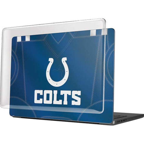 NFL Indianapolis Colts Team Jersey MacBook Pro 14in (2021-24) Case plus Skin