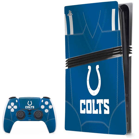 NFL Indianapolis Colts Team Jersey PS5 Pro Bundle Skin